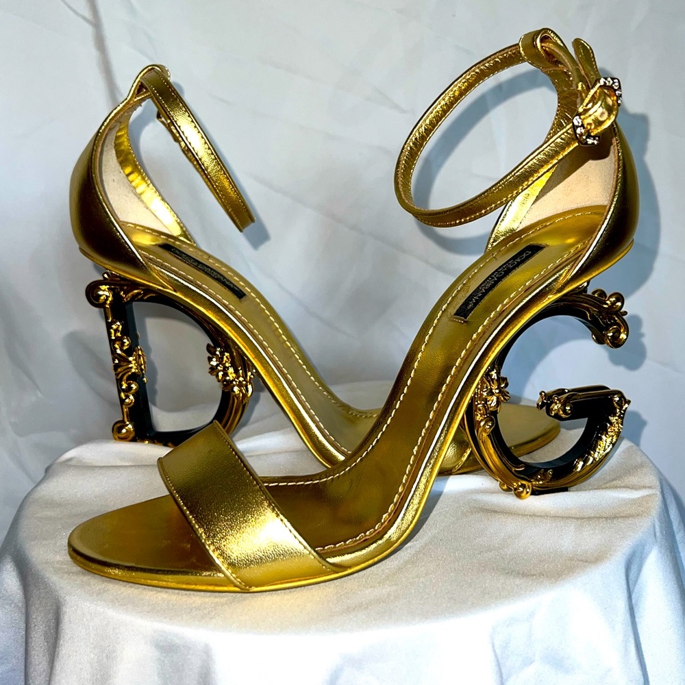 Dolce & Gabbana Heels Light Gold